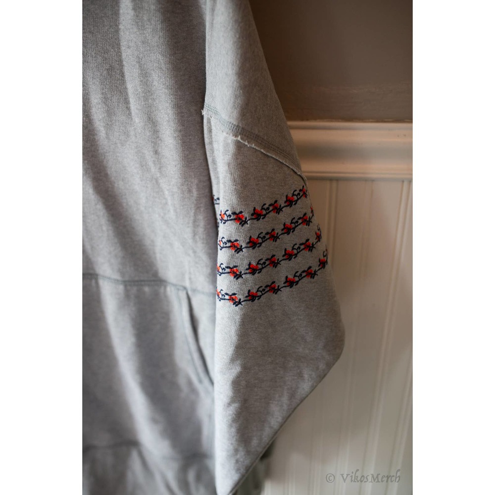 Free People At My Best Embroidered Sweat Hoodie Medium - Picture 4 of 10